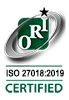 ORI ISO 27018 Certified logo